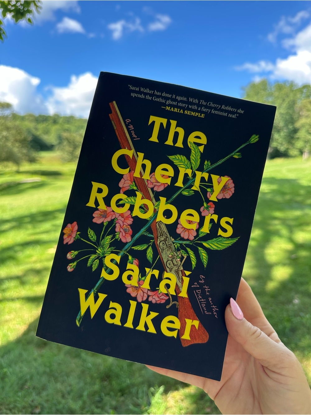 The Cherry Robbers - Black Cover with Yellow Text